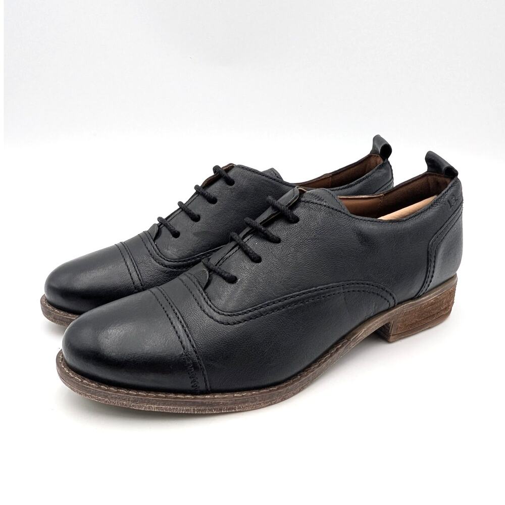Josef Seibel Sienna 85 Lace-Up Oxford Shoes Women's Black Size US10.5 EU41